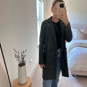 Anthropologie Harlan Plaid Blazer